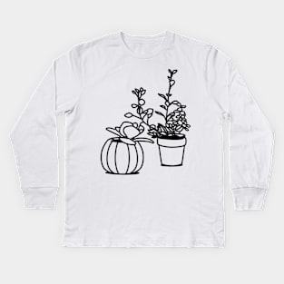 Succ It Up Buttercup Kids Long Sleeve T-Shirt